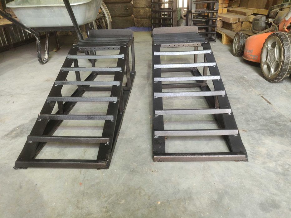 solidne Najazdy samochodowe  rampa podnośnik podkładki antypoślizgowe