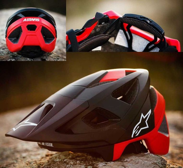 Capacete Alpinestars Vector Pro Atom NOVO (50% Desconto) Em S-M-L
