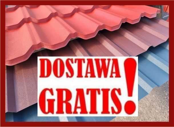 Blacha Trapezowa NA WYMIAR ocynk alucynk GWARANCJA dostawa GRATIS
