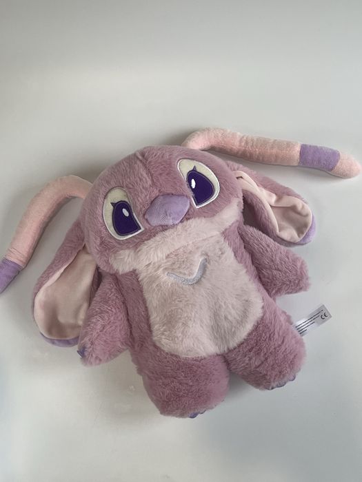 Іграшка-грілка 2в1 Стіч та Ангел. Плюшевий подарунок. Тепла іграшка