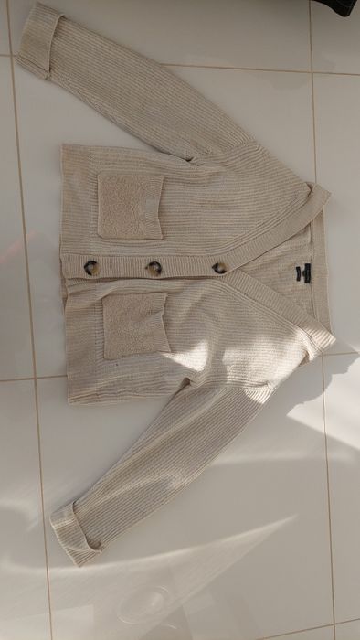 Kardigan beżowy MASSIMO DUTTI rozmiar S/36