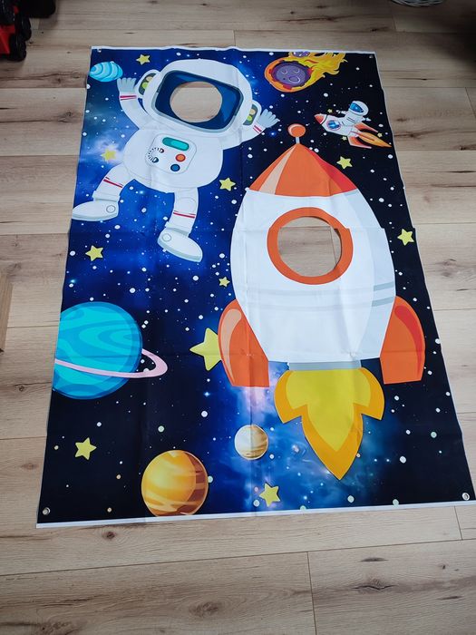 Kosmiczna impreza-banery +akcesoria