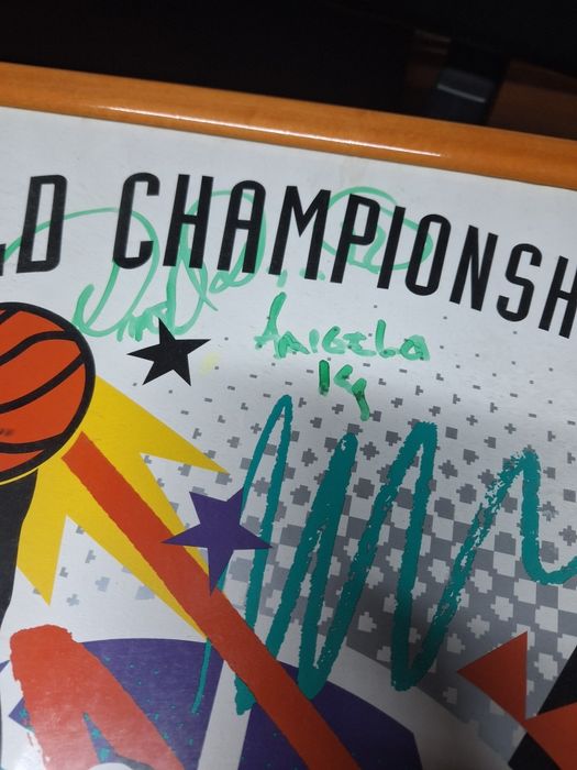 Poster Selecção Angola FIBA World Cup 1994