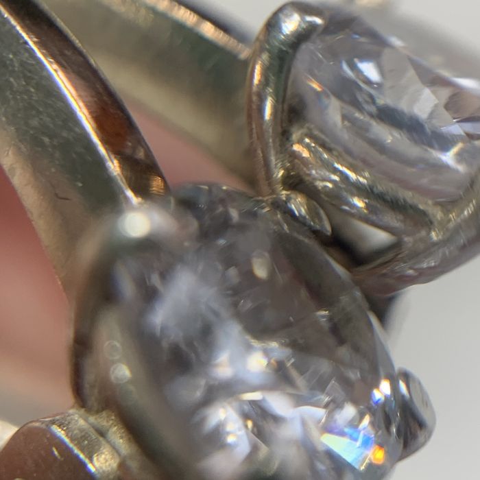 Сережки срібні з позолотою 925