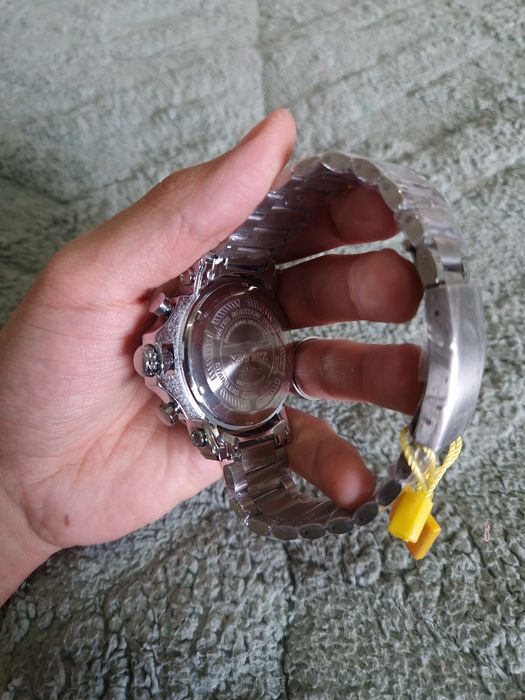 Relógio Newrex Chronograph Aço Inoxidável - Como Novo com Caixa