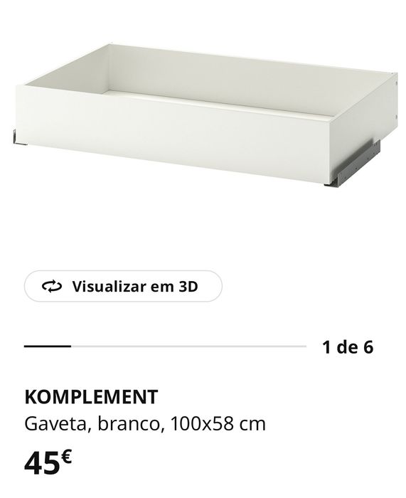 Roupeiro IKEA PAX GRIMO (2 Portas) com 2 Gavetas e Cesto – Como Novo