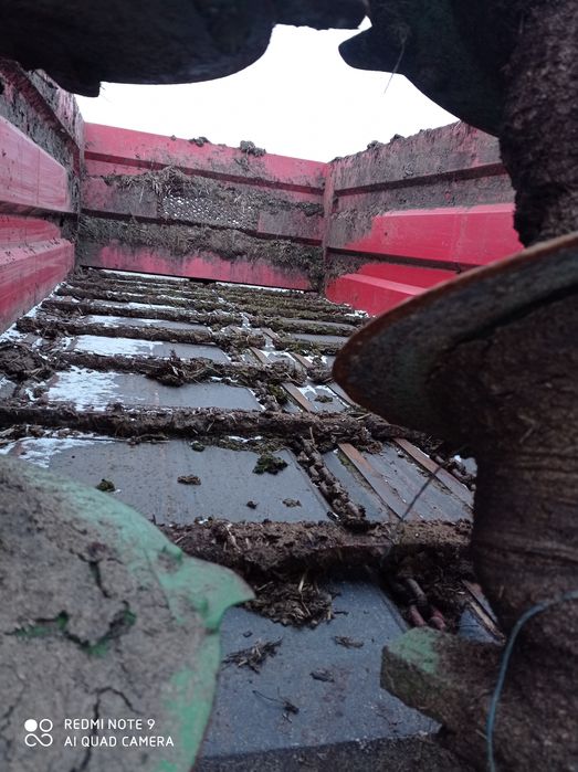 Przyczepa objętościowa do kukurydzy dolny zaczep