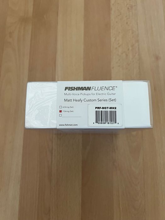 Fishman Fluence Matt Heafy Set 7 BK (7cordas)