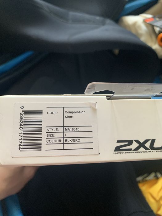 Велосипедки 2XU Core Compression Shorts р. L чорний