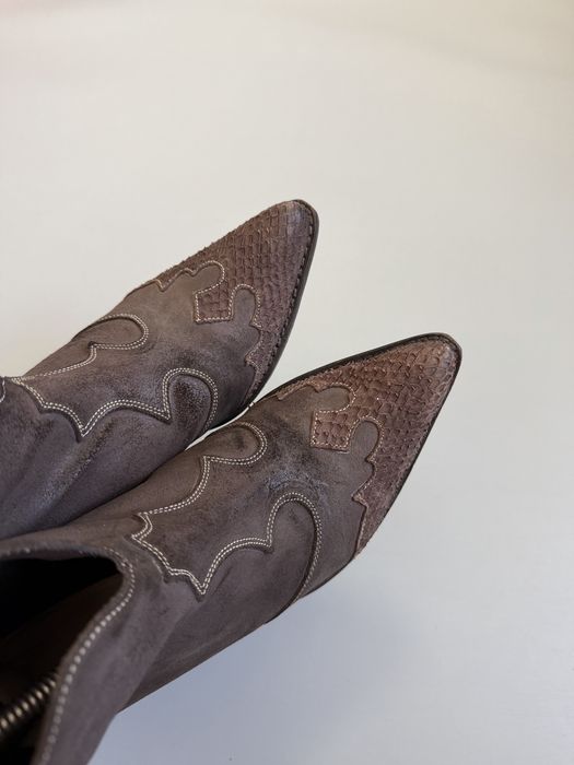 Казаки NavyBoot Leather 39(24.5) Buffalo Sendra New Rock