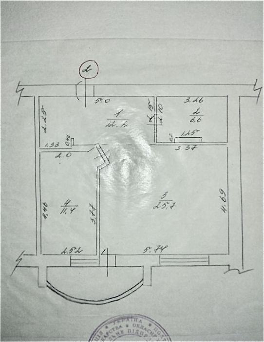 Продаж 2 кімн кв, центр, парк