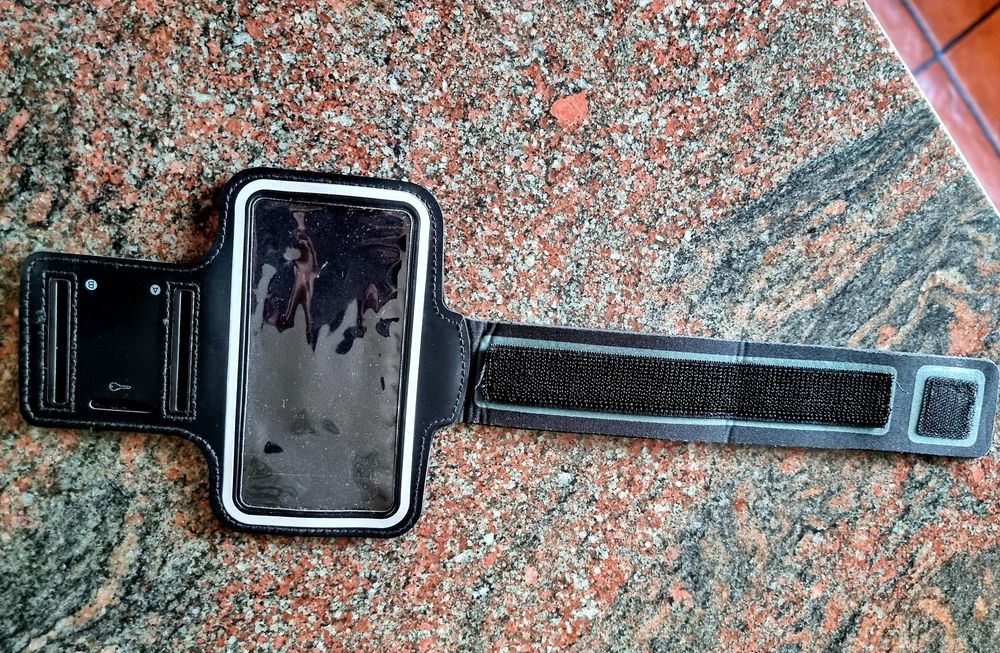 Suporte de braço - telemóvel, carteira, chaves