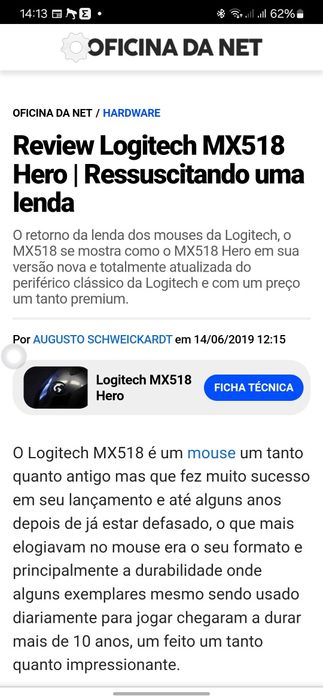 Logitech G MX 518 Legendary