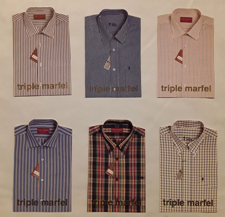 Calendários de bolso Triple Marfel (anos 1978, 1982, 1986, 1988 e 1996