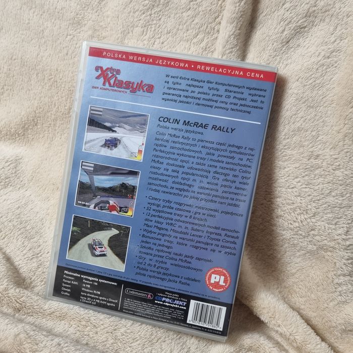 Colin McRae Rally PC Polskie wydanie Extraklasyka