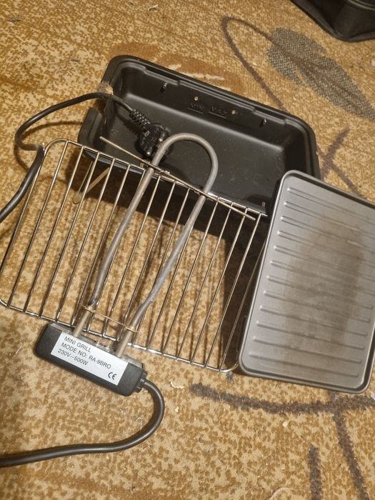 mini grill elektryczny (model RA-9BRO) 500W