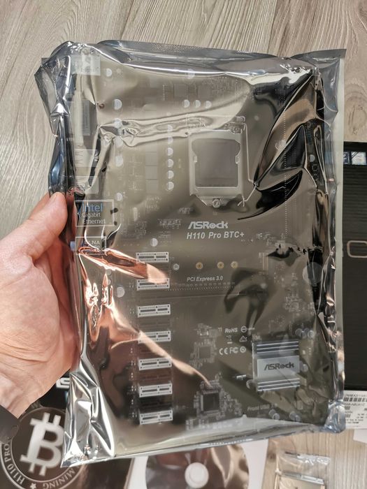 Płyta główna ASRock H110 PRO BTC+ nowa nieużywana, gwarancja!