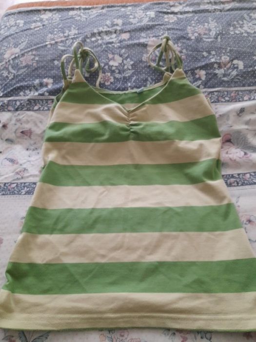 Майка с утяжкой на груди