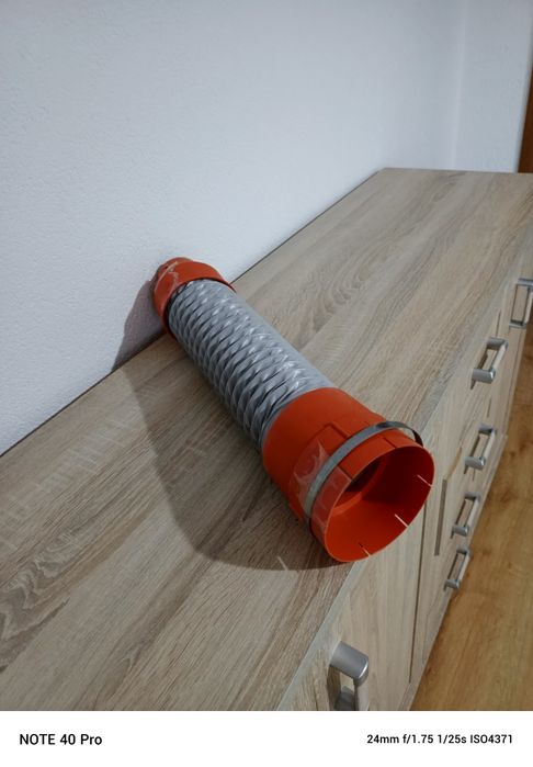 Rura przyłączeniowa do kominka wentylacyjnego