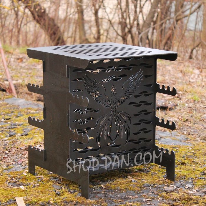 мангал вертикальный Эко мангал - ПРОИЗВОДИТЕЛЬ