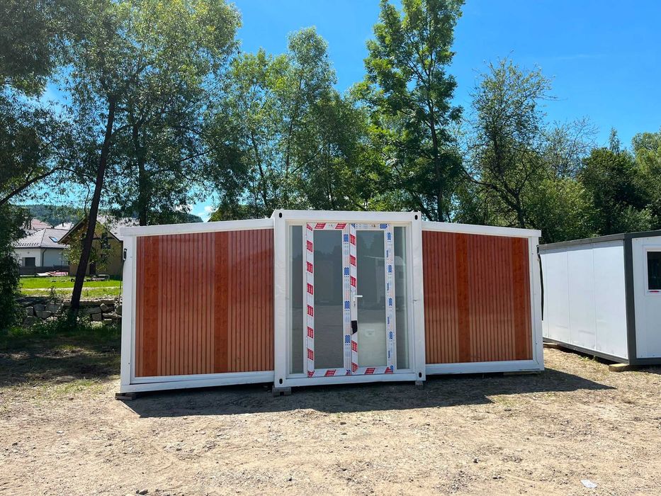 NOWY Domek Składany Kontenerowy 35m² | Gotowy w 2 godziny! Nowoczesny