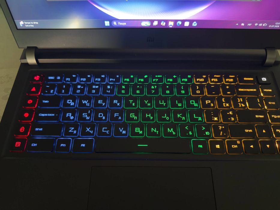 Ноутбук Xiaomi Gaming laptop 15.6 intel core i7 16gb 1660ti 1tb ssd новий