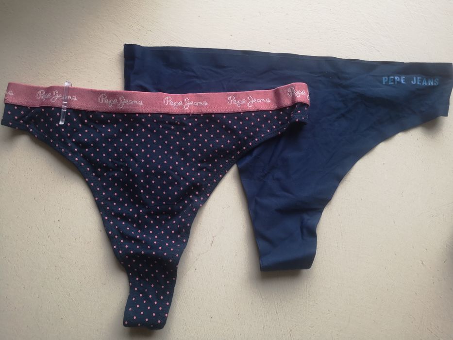 Majtki damskie, figi  stringi Pepe jeans XS/34/nowe
