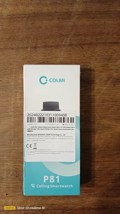 Смарт-годинник COLMI P81