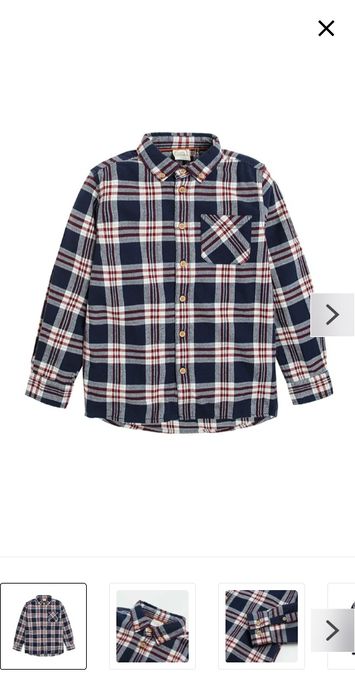 Koszula flanelowa r.140/146 Cool Club Nowa