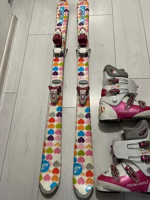 Narty zestaw z butami narciarskimi Rossignol Roxy