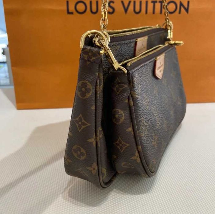 Bolsa de mahjong cinco em um para presbiopia LV com alça de ombro rosa