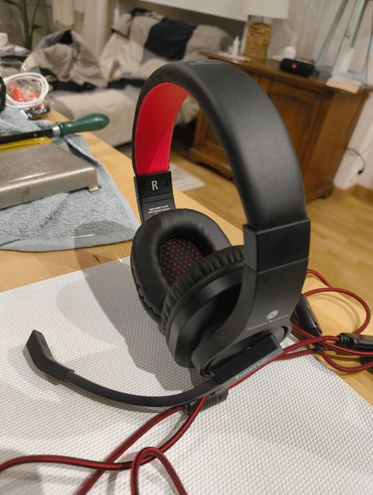 Słuchawki Hama z mikrofonem