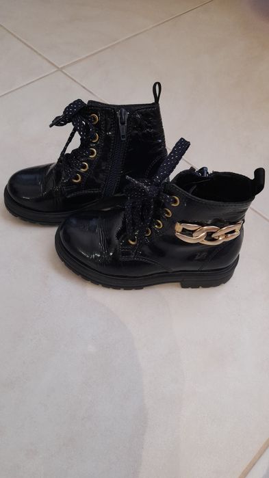 Botas inverno azul escuro menina