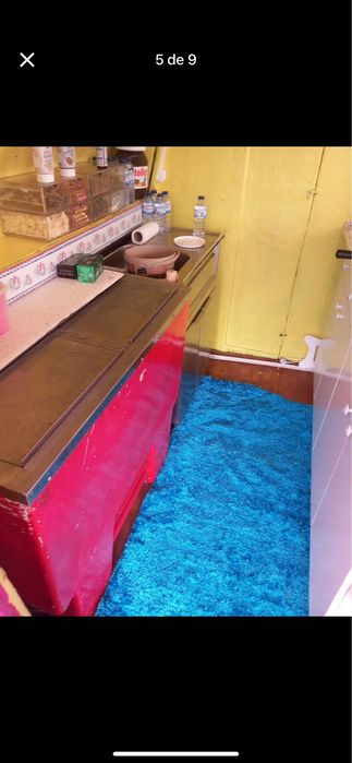 Reboque venda ambulante