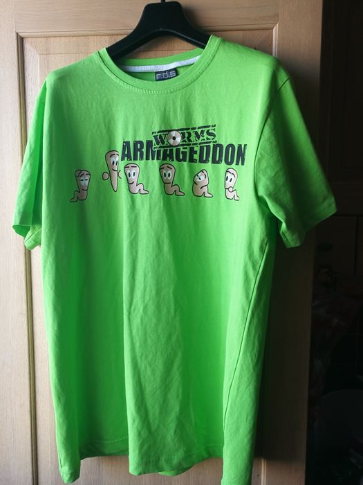 Nowy Super T-shirt worms armageddon -  rozmiar z metki XL - unikat
