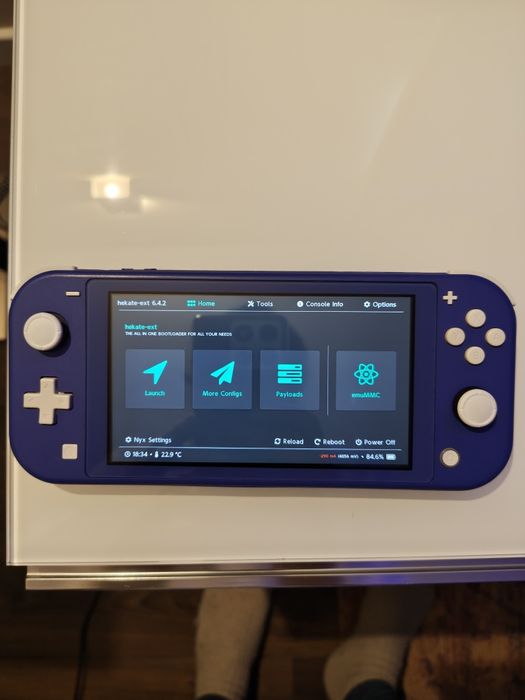 (Reservado) Nintendo Switch Lite desbloqueada