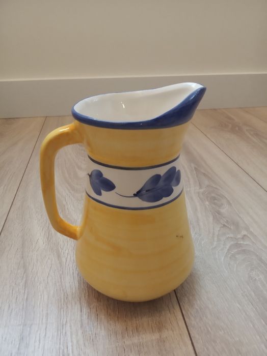 Hand-painted Ceramic Pitcher443628923903037440