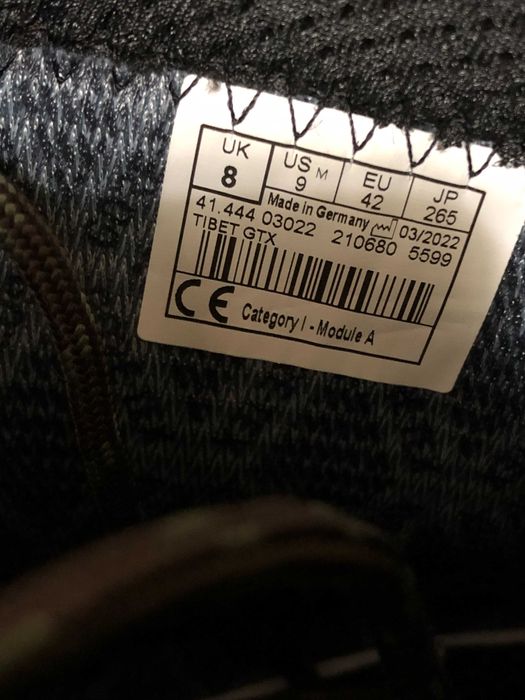 Берці Lowa Tibet GTX, зимові, розмір 42.0