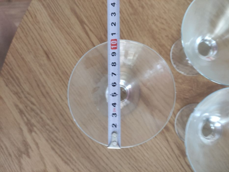 6 taças de vidro sobremesa