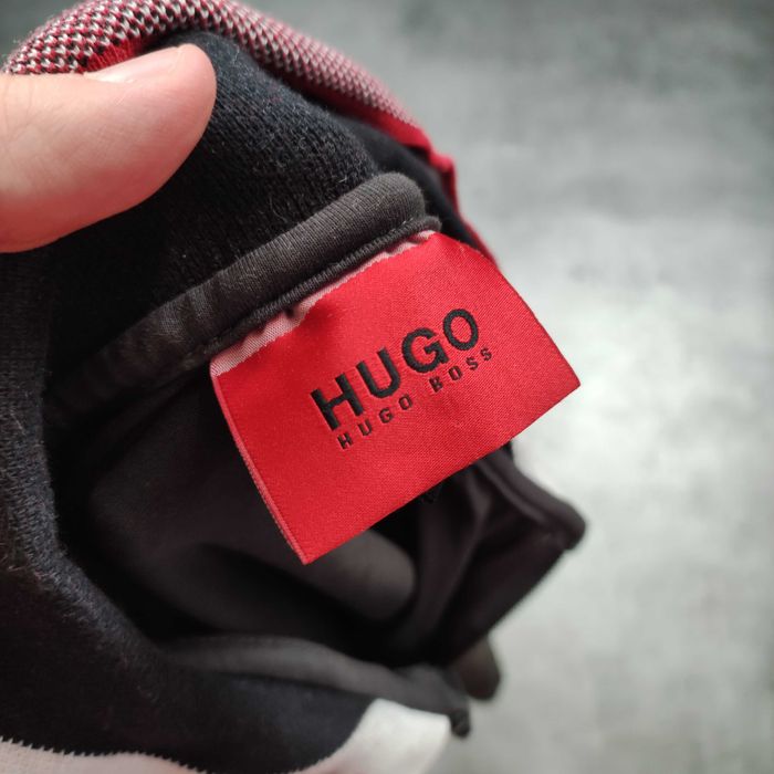 MĘSKA Koszulka Bawełna PREMIUM Elegancka Polo Kołnierzyk Hugo Boss Logo