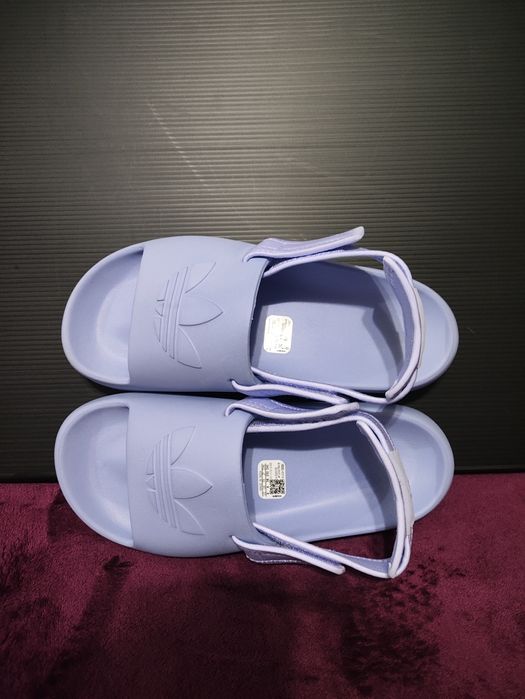 Sandálias Adidas Adifom Adilette J - Lavanda - 38 (NOVAS)