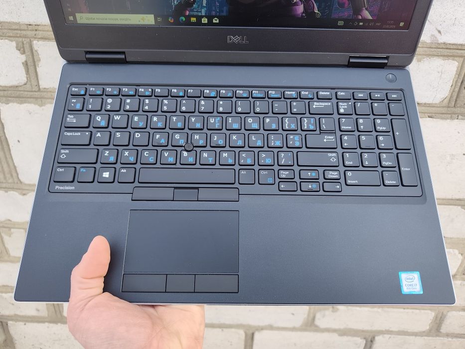 6 ядер Ігровий ноутбук DELL (i7 8750H/16/512/P3200 6gb)