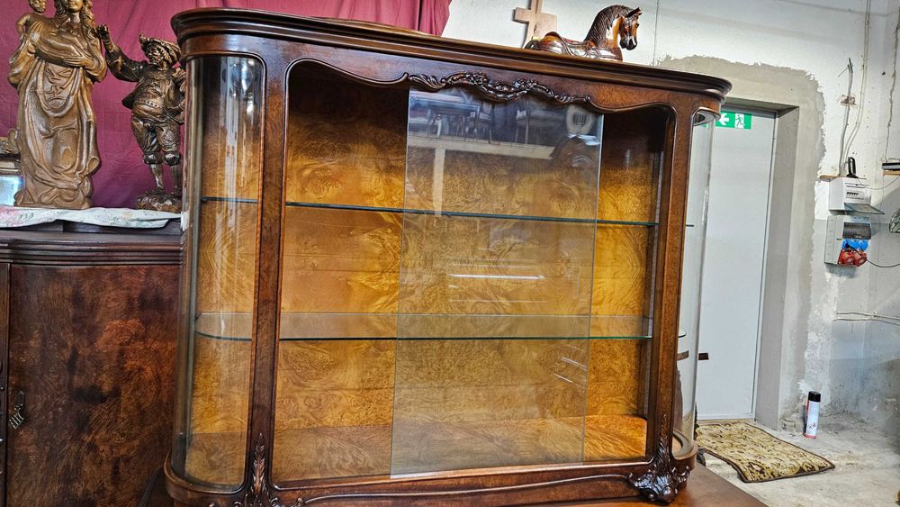 Stara Piękna -Witryna -Komoda -szafka  Konkretna Dwuczęściowa