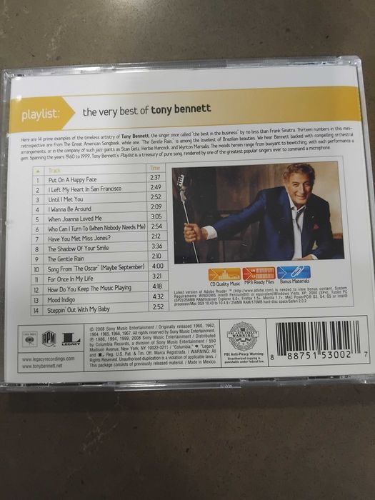 Tony Bennett the very best of novo