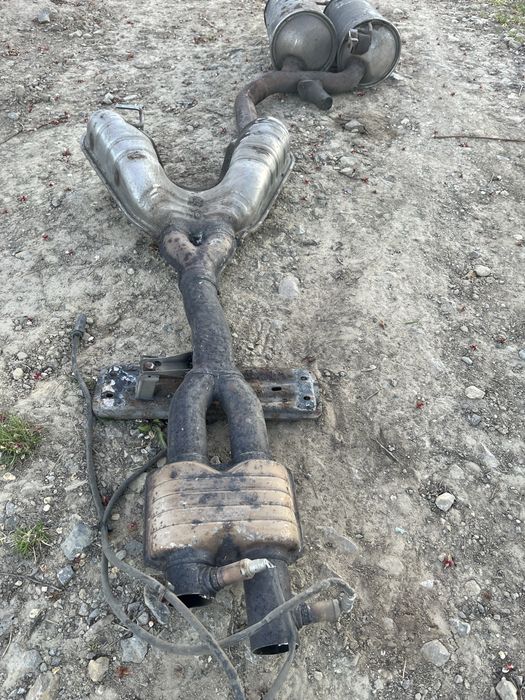 Wydech tlumik koncowy srodkowy bmw e39 528i 2.8i m52tu