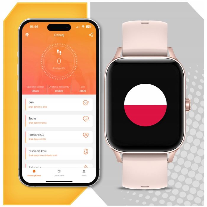 Smartwatch Premium dla Kobiet Multi Aplikacje ZESTAW PREZENTOWY PRO