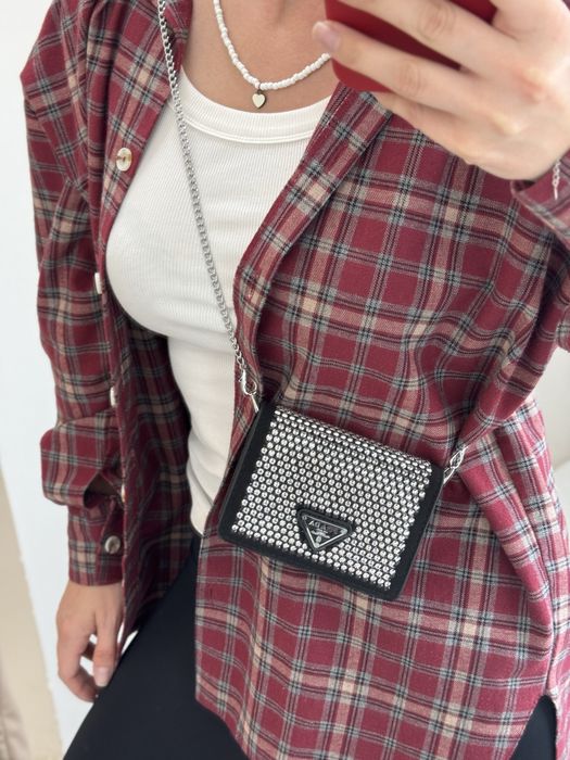 Сумка клатч mini Prada