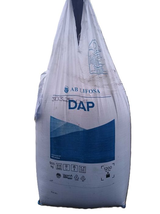 DAP Lifosa, Fosforan Amonu DAP granulowany, dostawa cała Polska bigbag