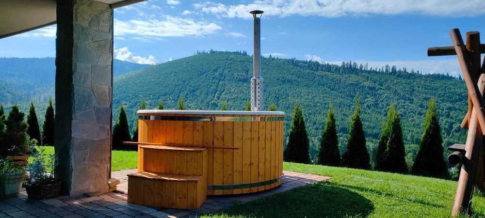 Balie ogrodowe z piecem zewnętrznym. Balia ogrodowa, ruska bania Tanio