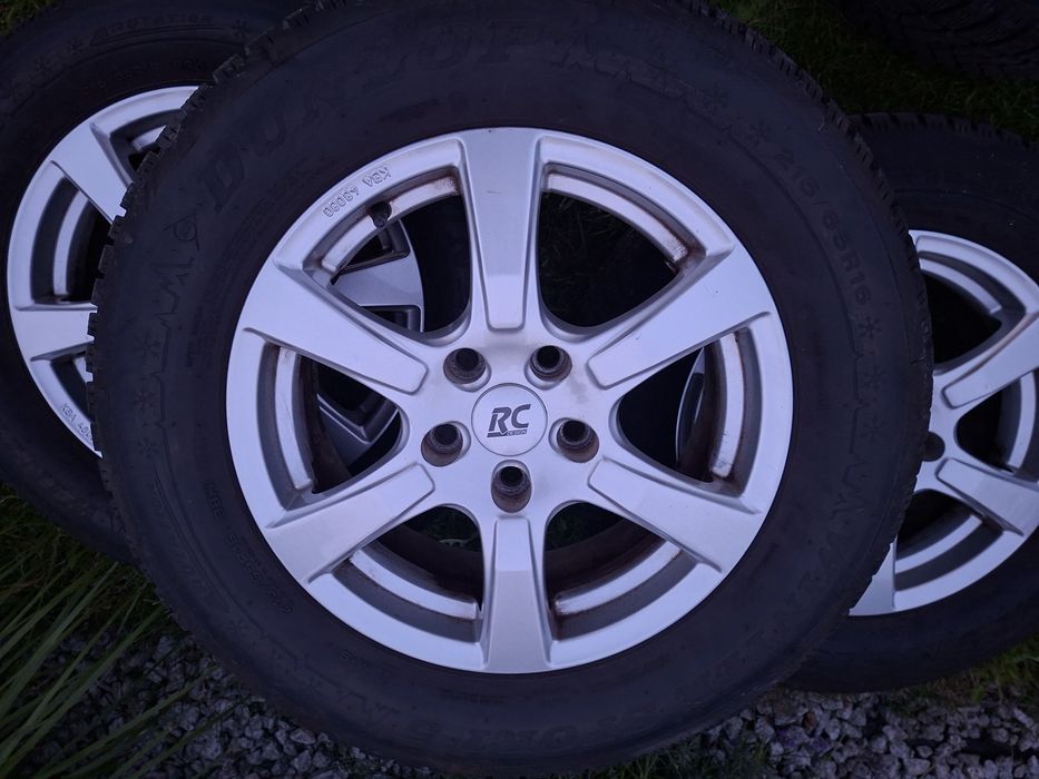 Jak nowe koła zimowe 16 5x114,3 et46 Asx Kia Mazda Hyundai 215/65/16